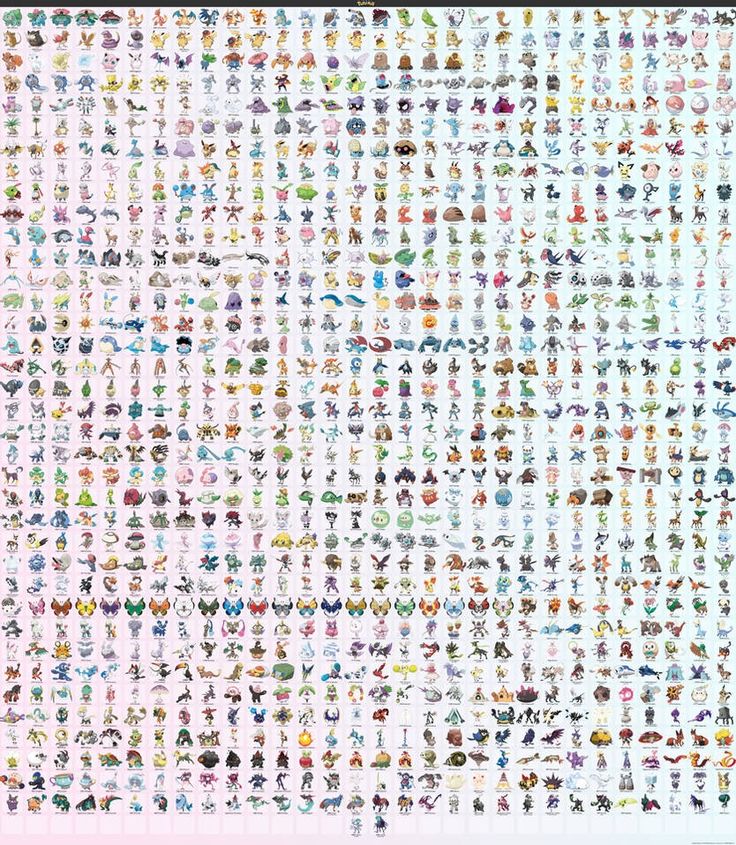 Detail Picture Of Every Pokemon Nomer 38