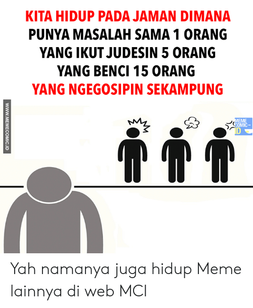 Detail Meme Masalah Hidup Nomer 23