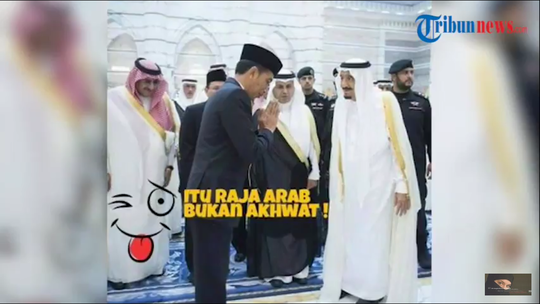 Detail Meme Raja Salman Dan Jokowi Nomer 40