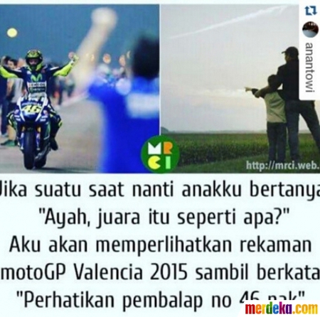 Detail Meme Rossi Juara Nomer 2