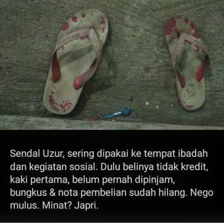 Detail Meme Sandal Jepit Nomer 23