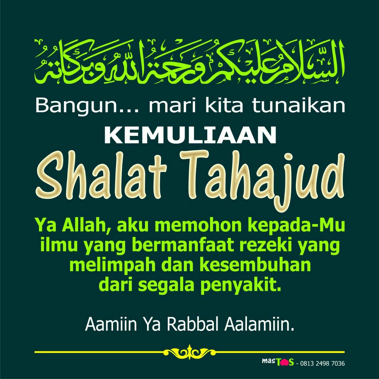 Detail Meme Sholat Tahajud Nomer 10