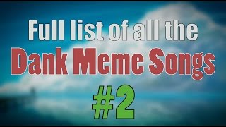 Detail Meme Song List Nomer 19