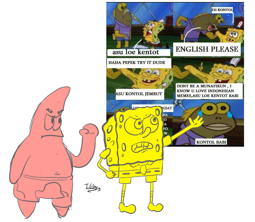 Detail Meme Spongebob Indonesia Nomer 23