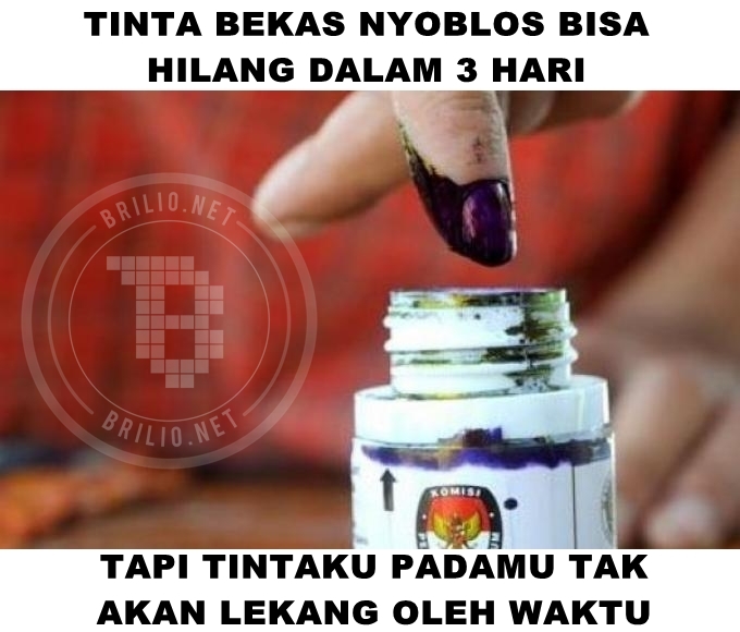 Detail Meme Tinta Pemilu Nomer 30