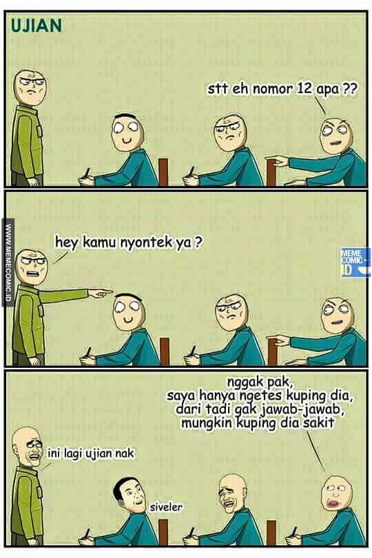 Detail Meme Ujian Sekolah Nomer 33