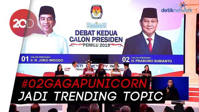 Detail Meme Unicorn Debat Presiden Nomer 10