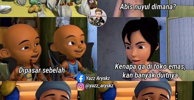 Detail Meme Upin Ipin Kasar Nomer 17