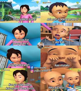 Detail Meme Upin Ipin Kasar Nomer 28