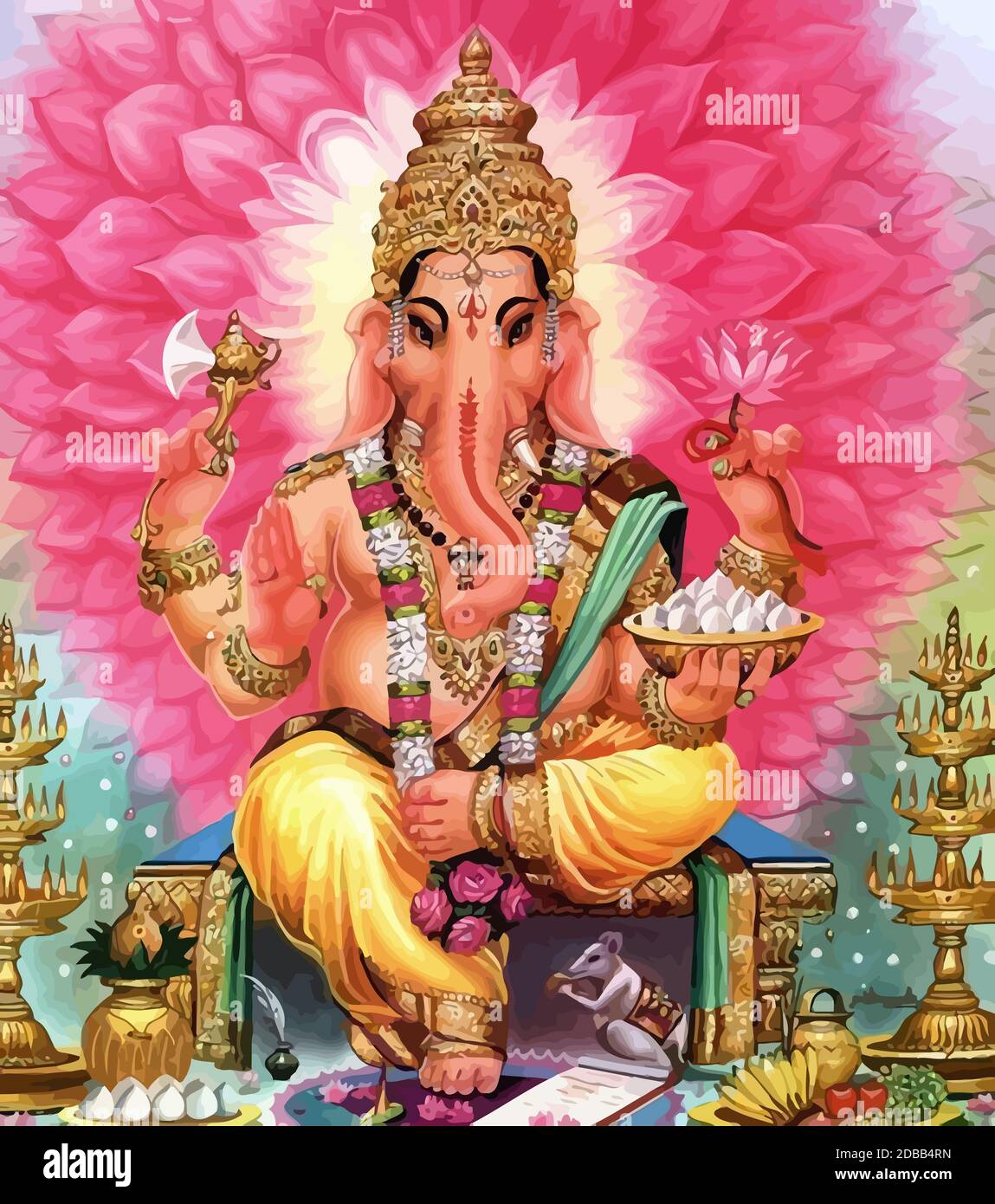 Detail Picture Of Ganesha God Nomer 26