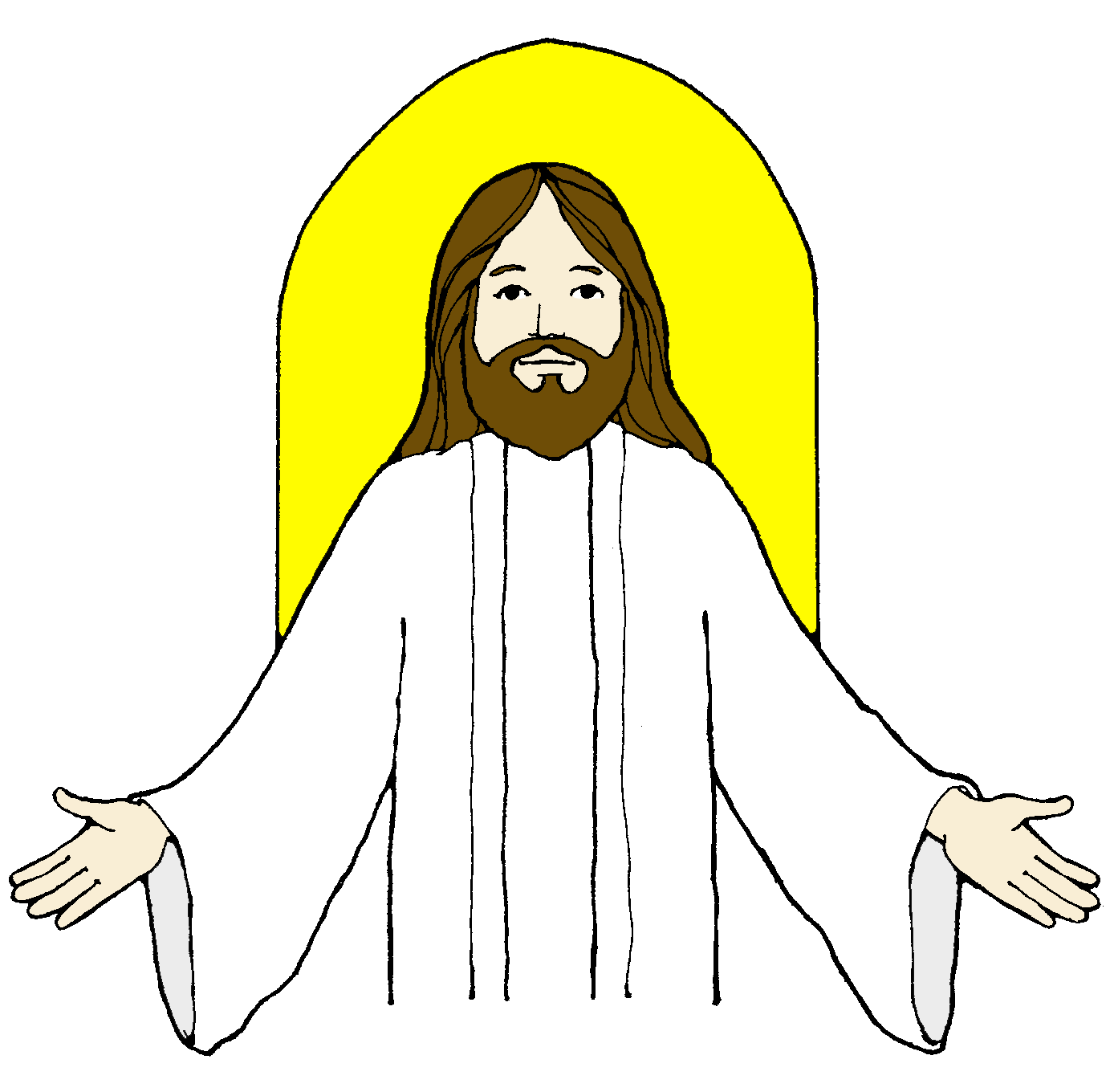 Detail Picture Of Jesus Clipart Nomer 13