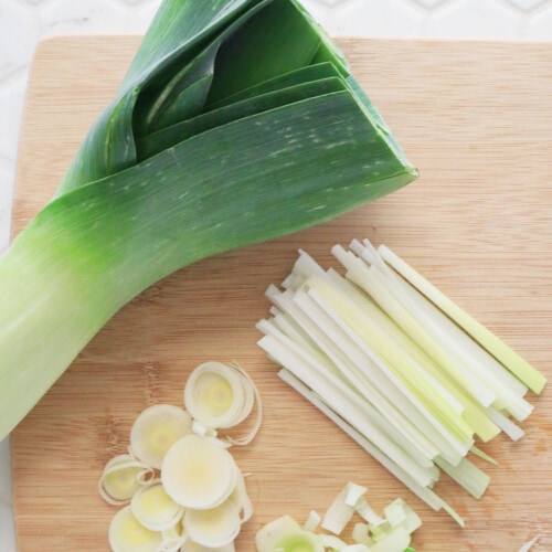 Detail Picture Of Leeks Nomer 27