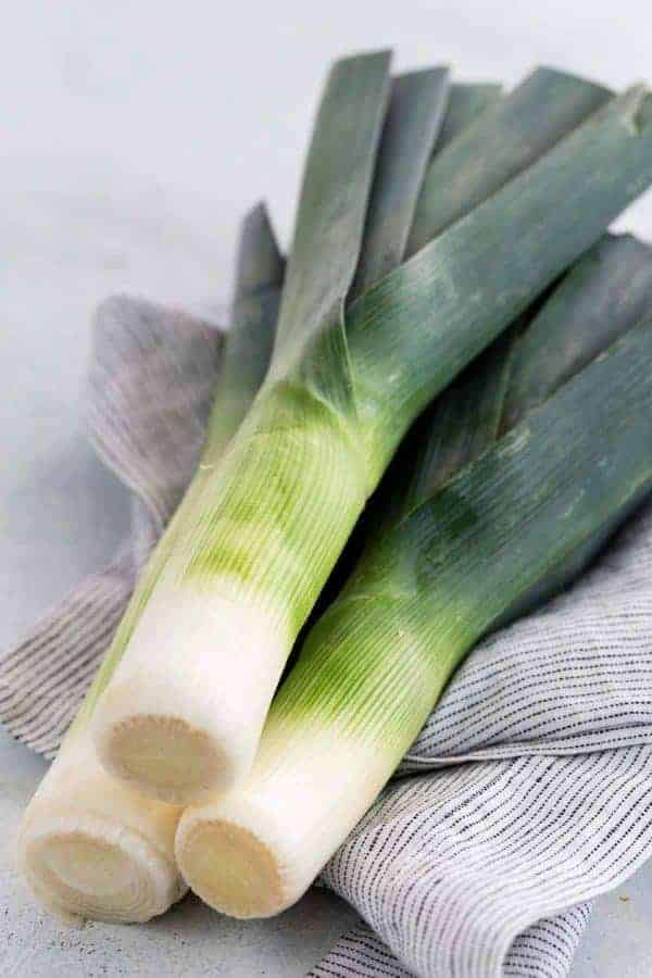 Detail Picture Of Leeks Nomer 28