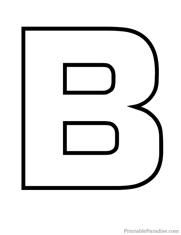 Detail Picture Of Letter B Nomer 44