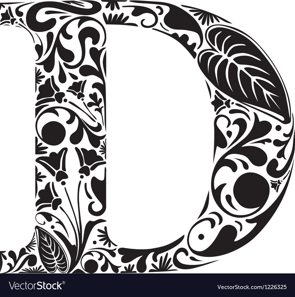 Detail Picture Of Letter D Nomer 14