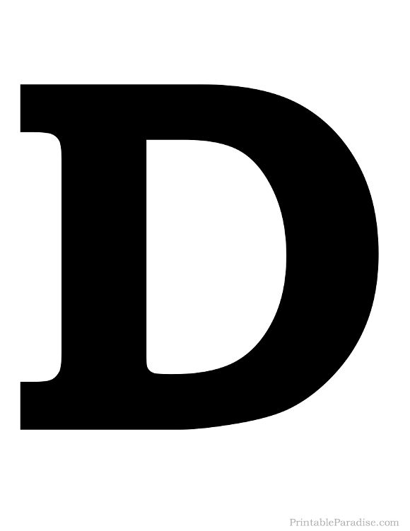 Detail Picture Of Letter D Nomer 7