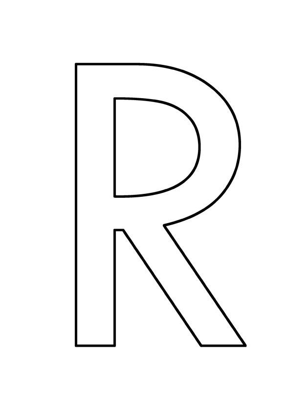 Detail Picture Of Letter R Nomer 53