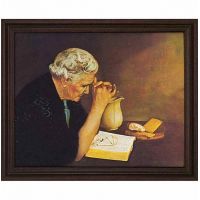 Detail Picture Of Man Praying Over Bread Nomer 27