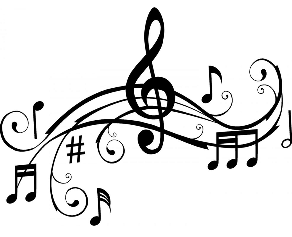 Detail Picture Of Music Notes Clip Art Nomer 24