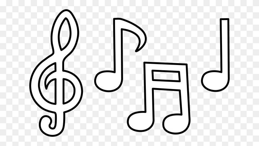 Detail Picture Of Music Notes Clip Art Nomer 46