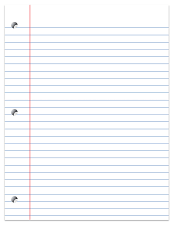 Picture Of Notebook Paper - KibrisPDR