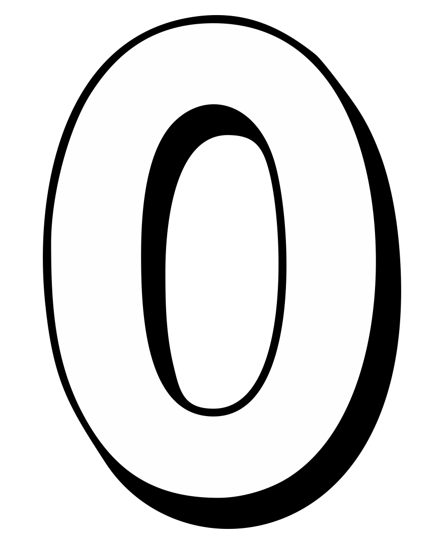 Detail Picture Of Number 0 Nomer 12