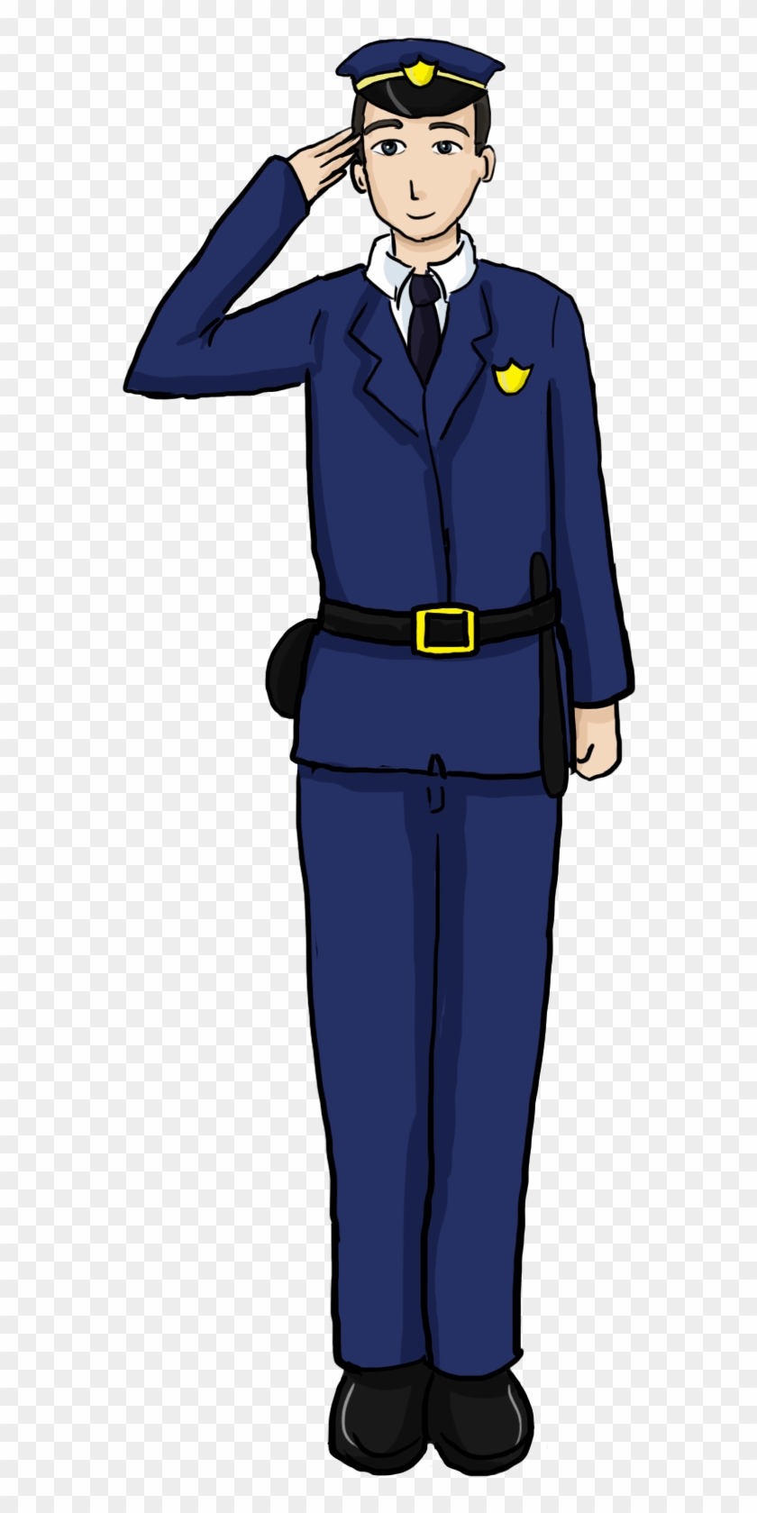 Detail Picture Of Policeman In Uniform Nomer 46