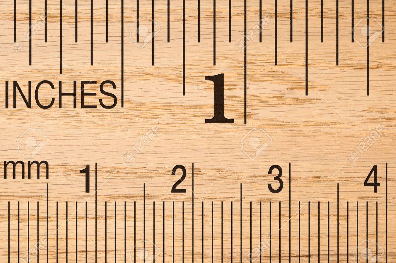 Detail Picture Of Ruler With Inches Nomer 37