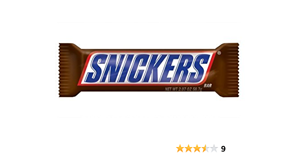 Detail Picture Of Snickers Candy Bar Nomer 3