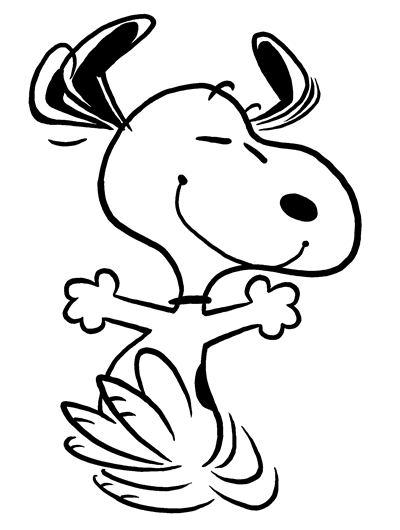 Detail Picture Of Snoopy Dancing Nomer 16