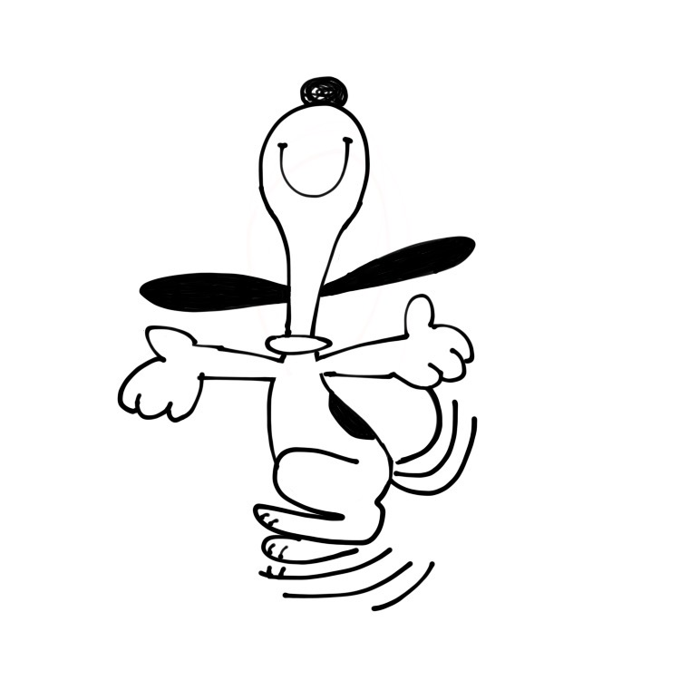 Detail Picture Of Snoopy Dancing Nomer 23