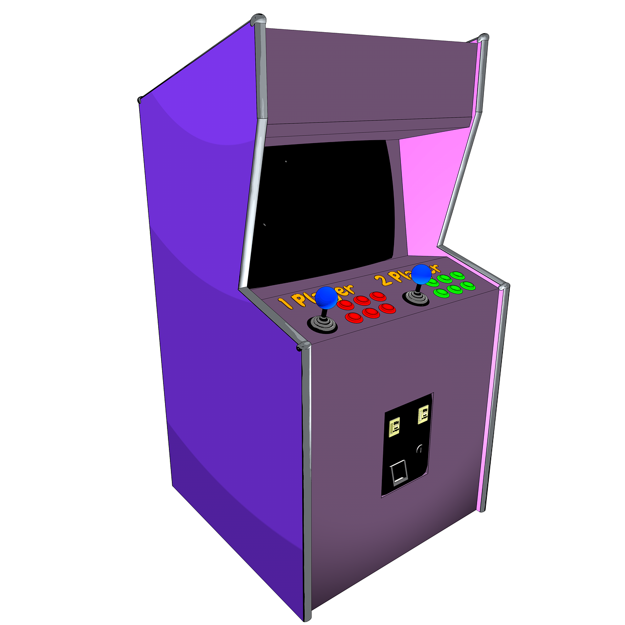 Detail Arcade Machine Transparent Nomer 22