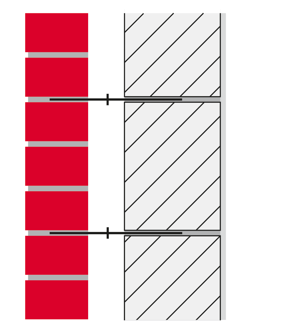 Detail Backstein Muster Wand Nomer 6