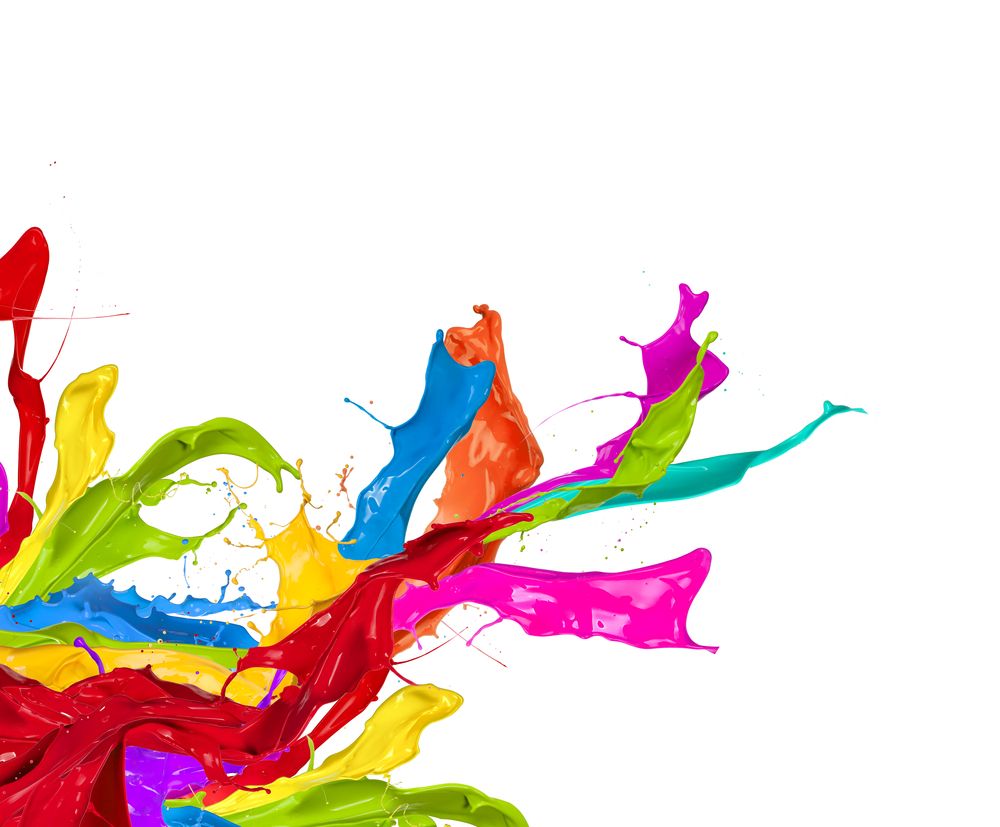 Colourful Paint Splash - KibrisPDR