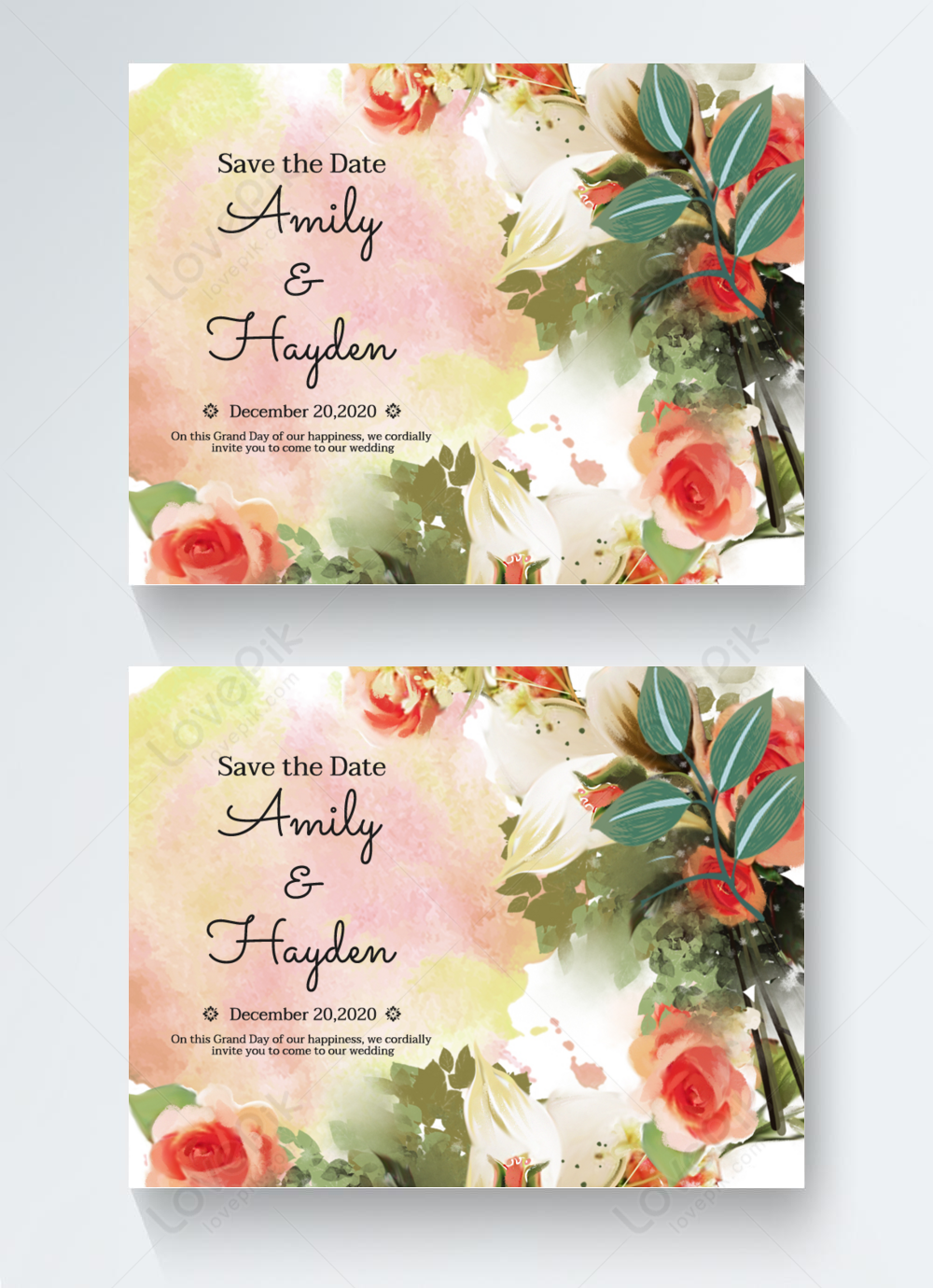 Detail Design Undangan Vector Nomer 44