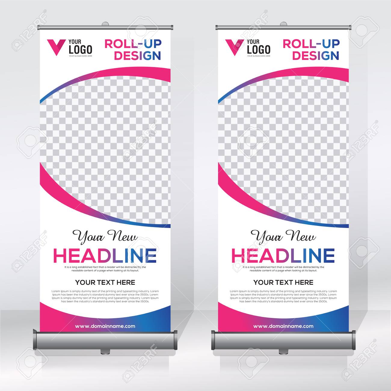 Detail Design X Banner Keren Nomer 27