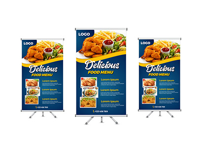 Detail Design X Banner Makanan Nomer 25