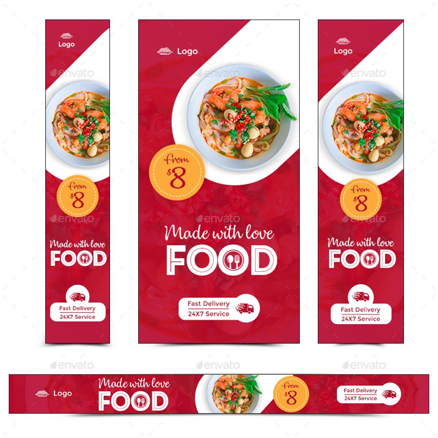 Detail Design X Banner Makanan Nomer 26
