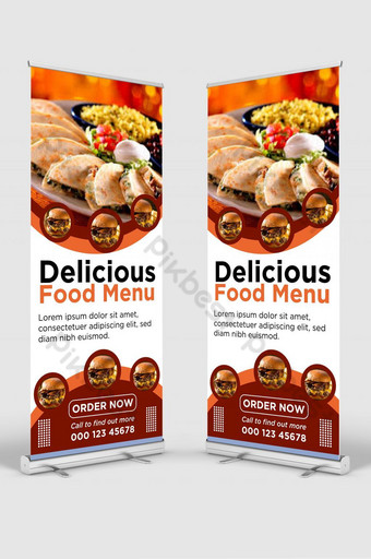 Detail Design X Banner Makanan Nomer 4