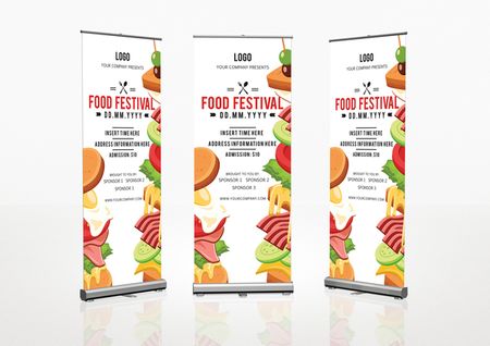 Detail Design X Banner Makanan Nomer 41