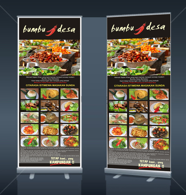 Detail Design X Banner Makanan Nomer 52