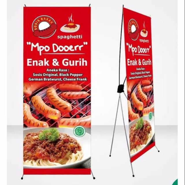 Detail Design X Banner Makanan Nomer 56