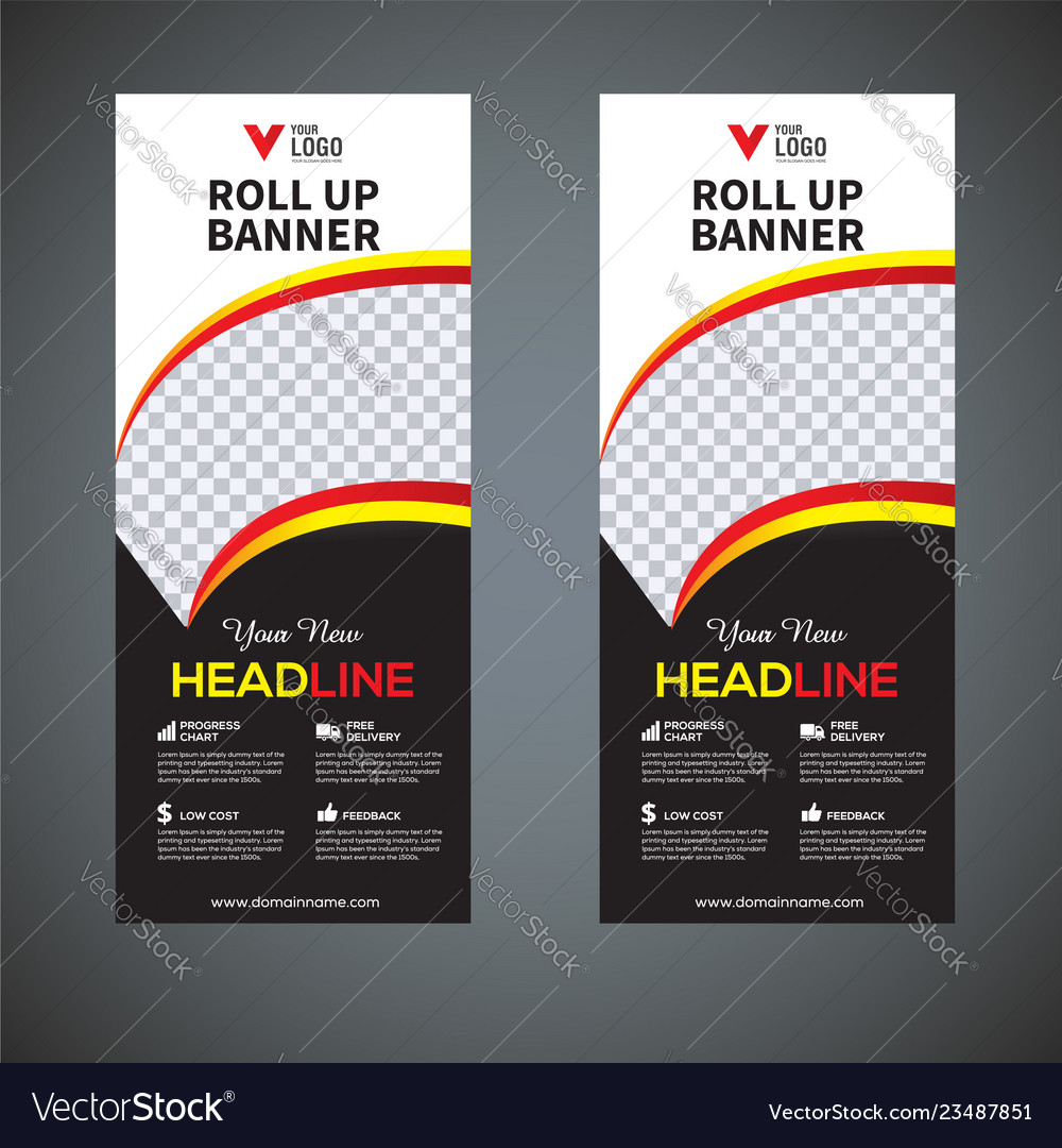 Detail Design X Banner Vector Nomer 12