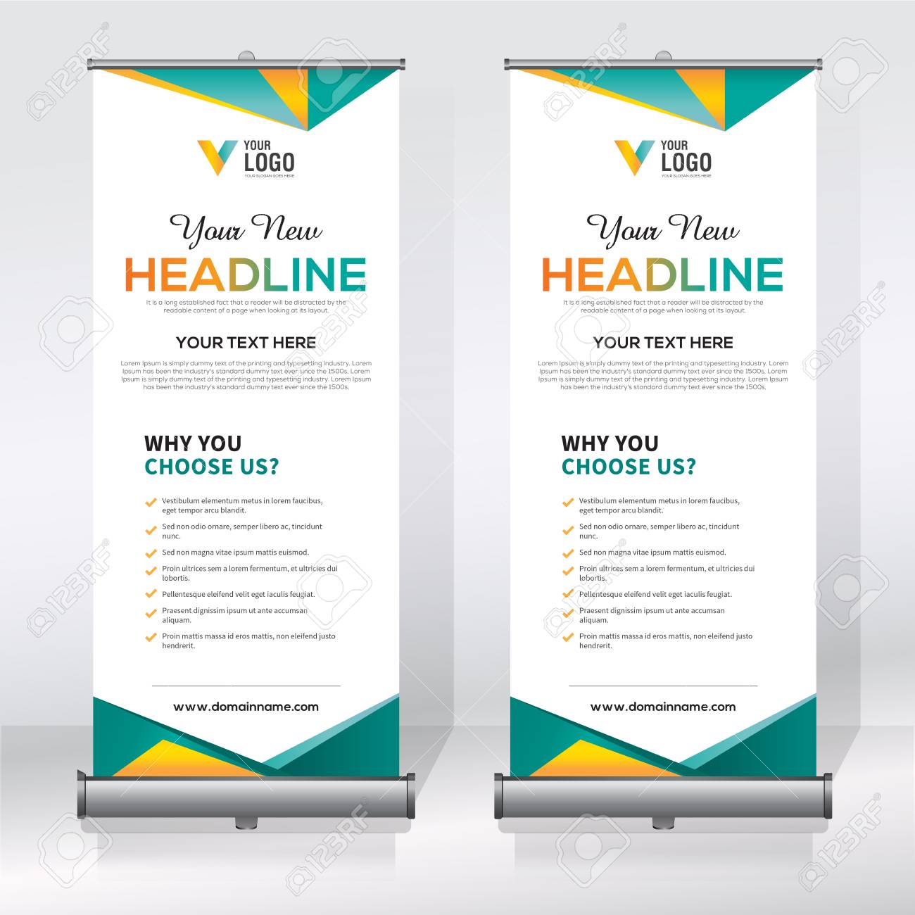 Detail Design X Banner Vector Nomer 27