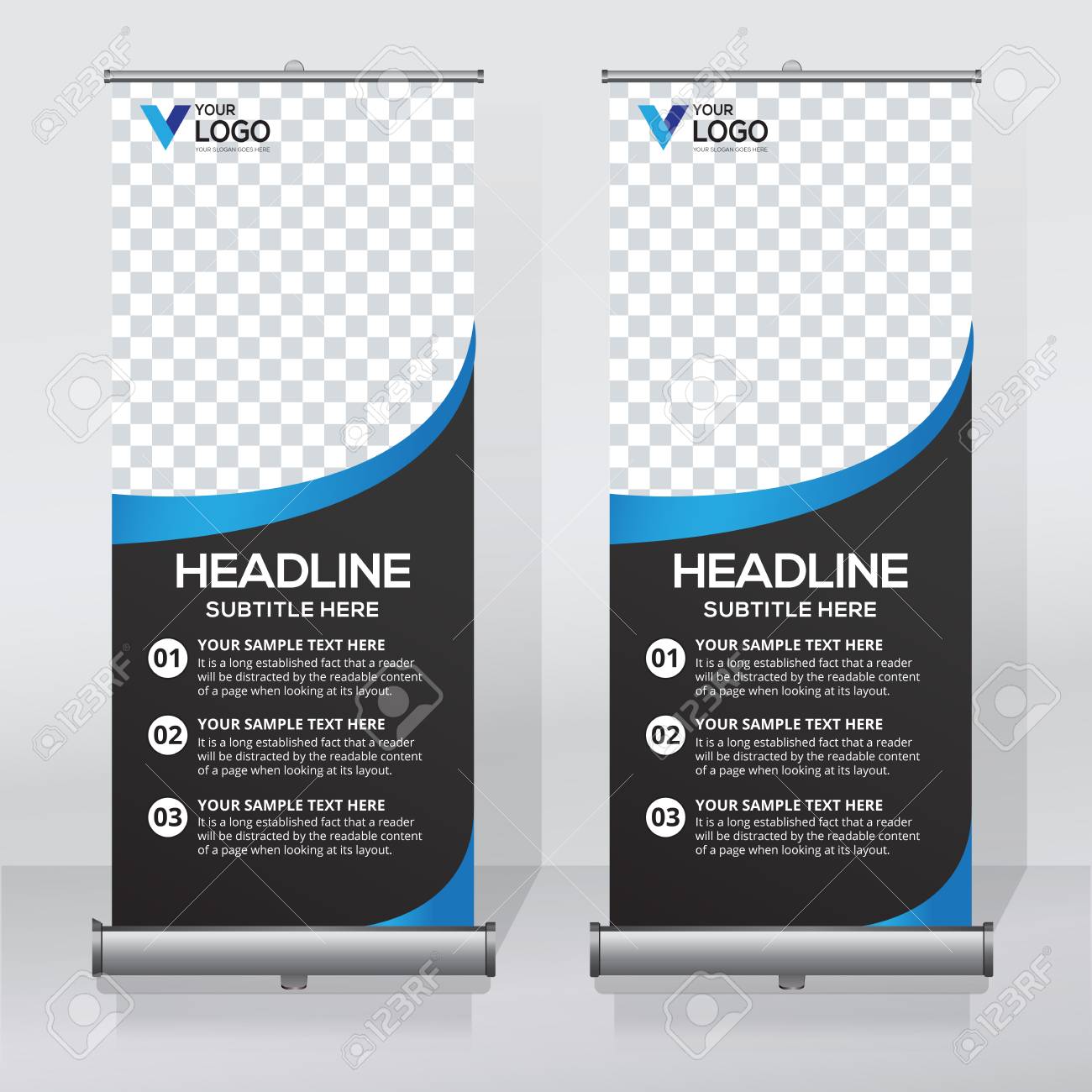 Detail Design X Banner Vector Nomer 42