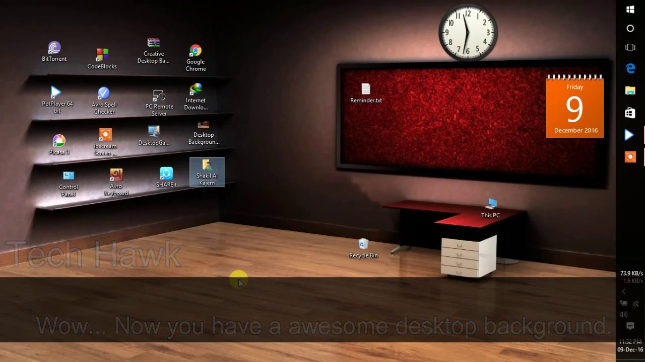 Detail Desktop Background 3d Nomer 47