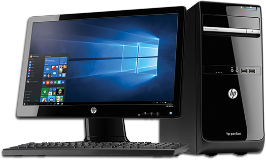 Detail Desktop Computer Transparent Background Nomer 16