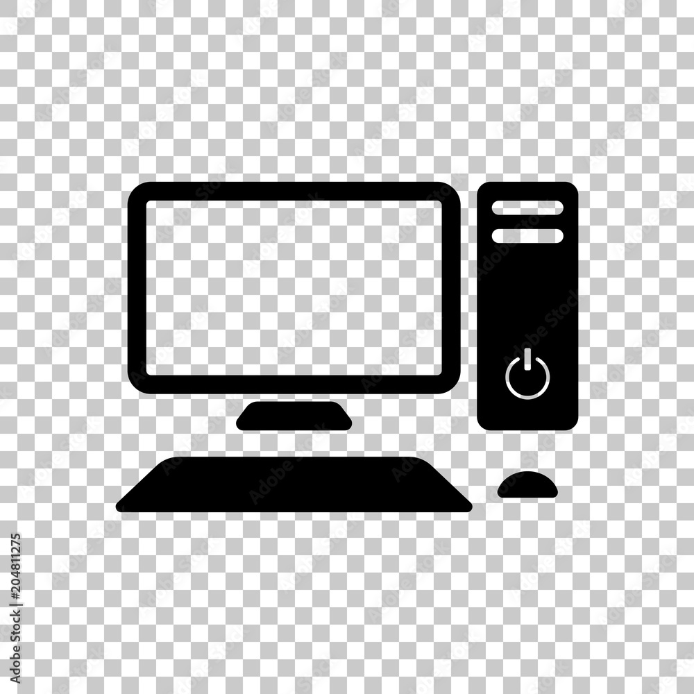 Detail Desktop Computer Transparent Background Nomer 25
