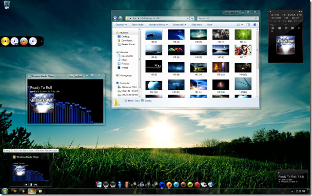Detail Desktop Theme Windows 7 Nomer 30