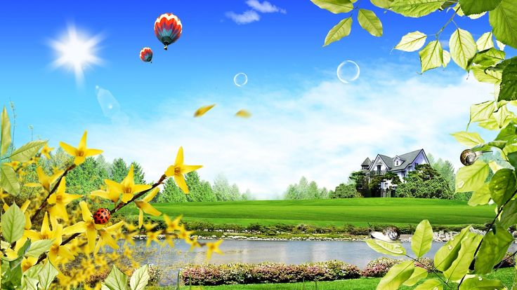 Download Desktop Wallpaper 3d Nature Full Screen Nomer 8